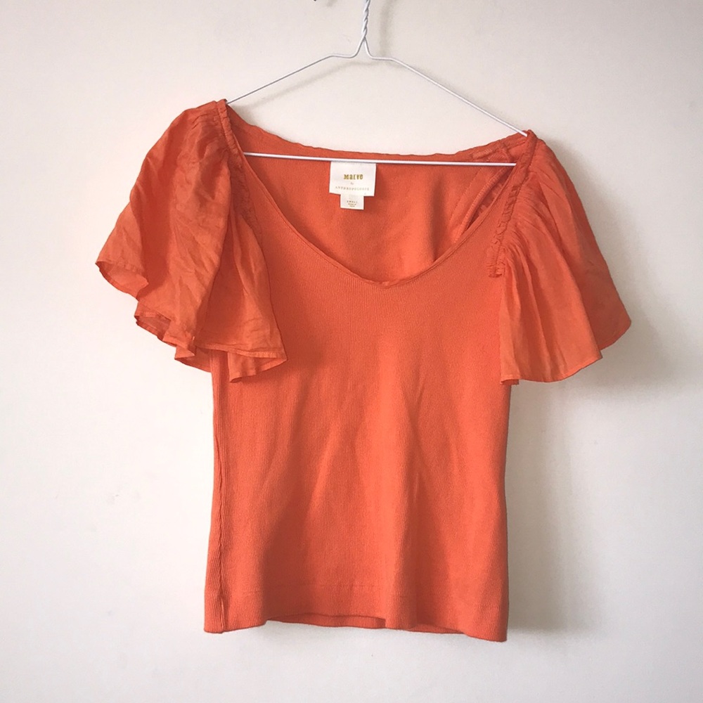 Orange Maeve Blouse